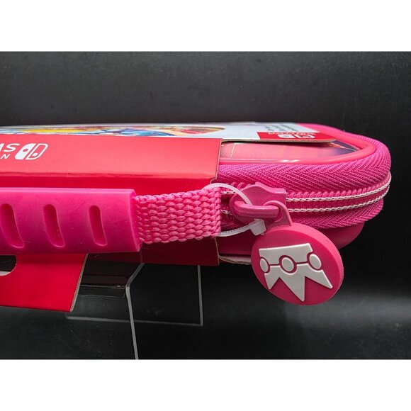 Nintendo Switch Game Traveler Deluxe Travel Case Princess Peach ShowTime Pink Ha - Picture 7 of 7
